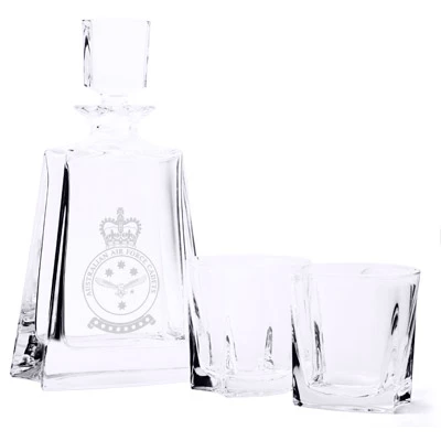 AAFC Bohemia Crystal Whisky Set